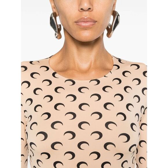 Marine Serre Neutrals Tops - T-Shirts & Jerseys Women